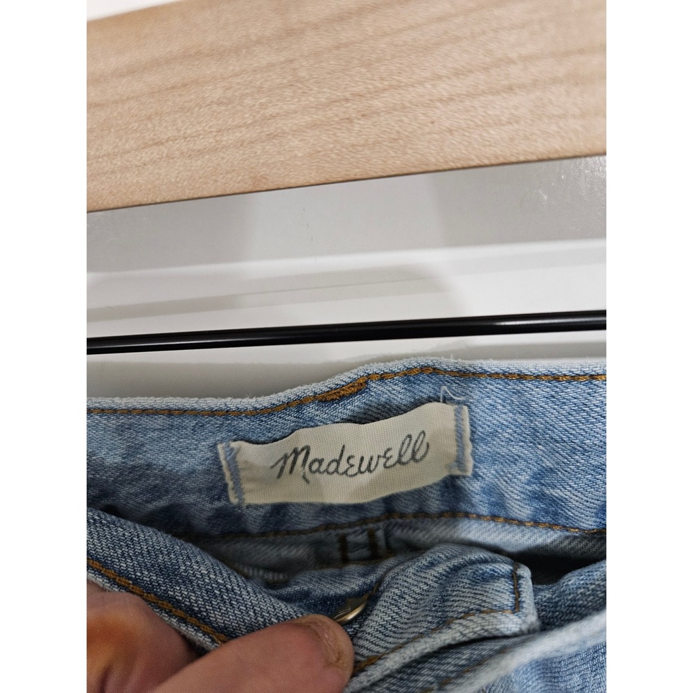 Madewell The Perfect Summer Jean 33 Light Wash High Rise Straight Leg Jeans - Picture 2 of 9